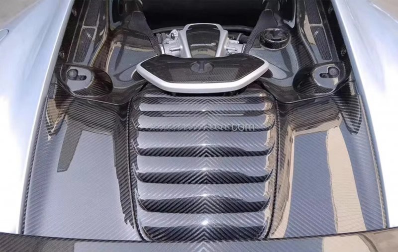 Excellent Quality Factory Price Carbon Fiber Bonnet Hood Engine Cover Kit for  MP4 12C 650